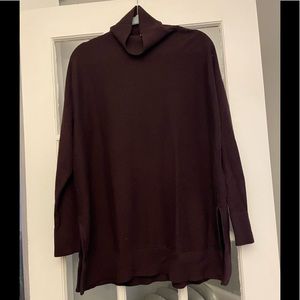 Loft mock neck sweater. Size large